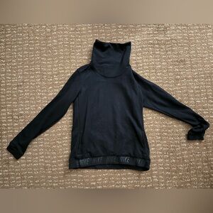 Nike Black Dri-FIT Apparel Turtleneck Sweater